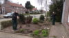 De tuin van mevrouw Hendriks na actie Karin en Twan